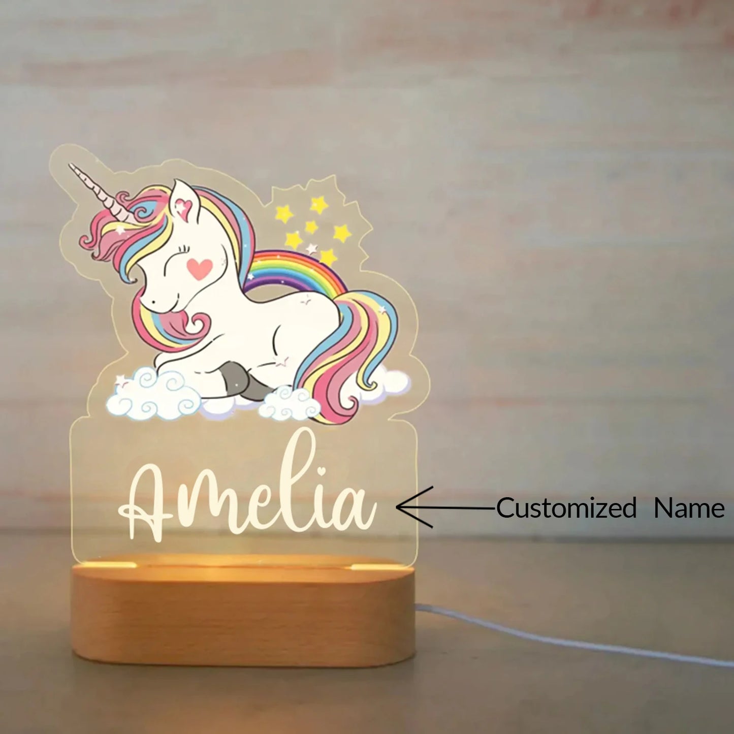 Personalized Children Night Light